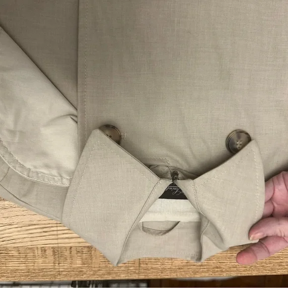 Classic Women’s Trench Coat All Saints Women's Beige Trench Belted small UK 6 - Picture 8 of 10